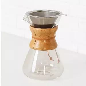 [MEKL61Q5_58]우드핸들 핸드드립세트 드립포트 24K 0.8L