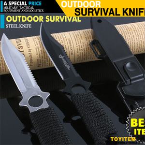 서바이벌나이프 휴대용칼 knife 등산용 캠핑용 낚시용 아웃도어 440C 스틸 홀스터포함 당일배송 빠른배송