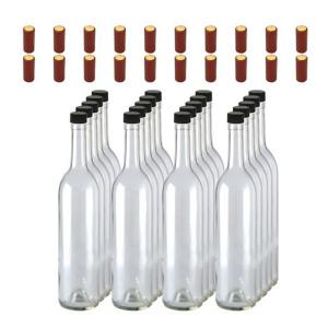 와인병(20개 1박스)/더치커피병/공 빈 유리병/와인라벨 스티커 열수축필름 대량구매