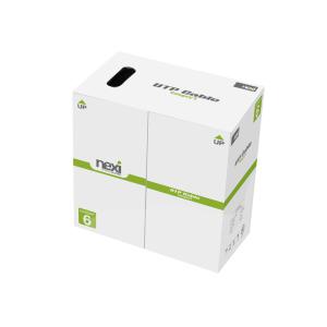 넥시 CAT6 롤 랜선 랜케이블 300M 케이블 그레이 NX627