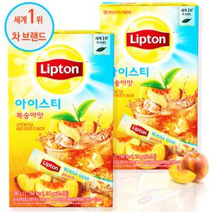 립톤 아이스티 복숭아맛 40스틱 홍차 (20T+20T)