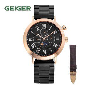 [가이거](GEIGER) 남성 스페셜 멀티펑션 워치 GE8022RGB/밴드 증정