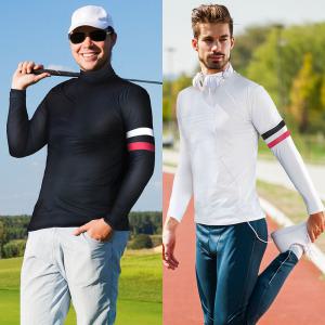 아이스타이틀 이너긴팔 쿨티셔츠 여름남자골프웨어