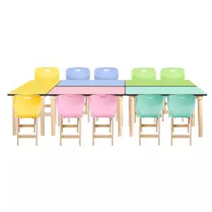 초등학생 전용 10인 책상세트 [중형 우레탄 H660 ]