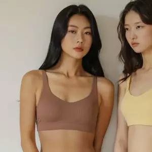 [하프클럽/컴포트랩]골지소프트 브라탑 단품