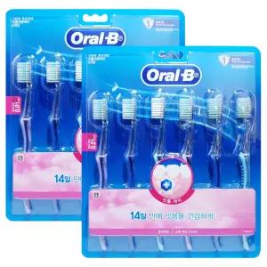 오랄비 고탄력 초미세모 잇몸전문케어 6입X2개(12입)