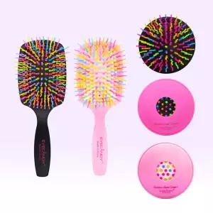 아이캔디 레인보우 볼륨 헤어 패들+컴팩트브러쉬 2종 세트