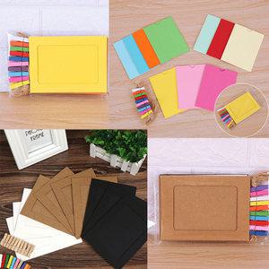 페이퍼프레임 종이액자 크라프트액자 전시 벽꾸미기