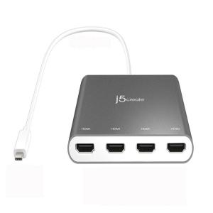 4K TYPE USBC타입 to HDMI분배기 4포트 변환젠더 멀티컨버터 케이블선 컴퓨터PC 노트북모니터 복제분할확장