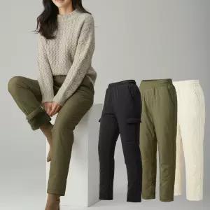 3종세트 남자 여자 패딩바지 패딩팬츠 보온 방한바지 등산 골프 작업복 겨울 