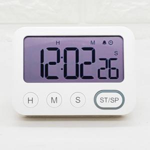 모던 화이트 수능 요리 쿠킹 알람 미니 탁상 디지털 타이머 시계