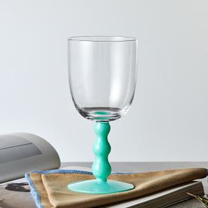 모던하우스 봉봉 위글 유리 고블렛, milky green, 270ml, 1개