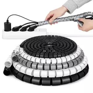 전선정리 컴퓨터 선정리 충전 케이블 고정  콘센트선 바닥선