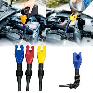 급유 깔대기 사각 접이식 주유 엔진 오일 자바라 호스 기름 주유용 워셔액 깔때기 깔떼기