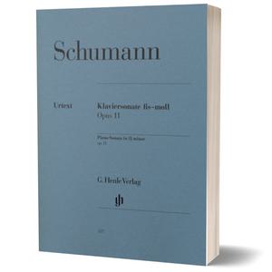 슈만 피아노 소나타 in F sharp minor Op 11 (HN 337) 헨레 악보