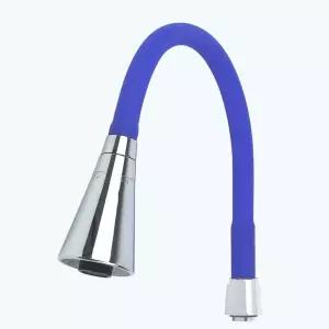 교체용 블루 컬러 코브라 주방용 I자형 자바라 싱크대수전 주방헤드 절수기