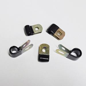 M5-M12 파이프 고정 클립 코팅 R 케이블 클램프 1p