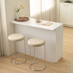 [윌로우] 마들렌 가로 1200 세로 500 템바보드 아일랜드 식탁 홈바 바테이블 조리대