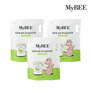 마이비 순한 유아유연제 리필(2100ml)x3개_프레쉬올리브향