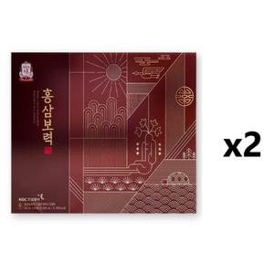 정관장 홍삼보력 60포 2박스 활기력 부스터 본사정품