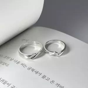 925 은 실버 커플링 새턴