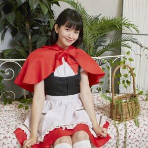 [JHORS27R_51]교복몰 코스프레의상샵 빨간 프릴 졸업사진