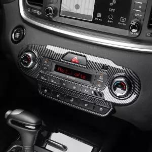 더뉴쏘렌토 올뉴쏘렌토 튜닝 에어컨 공조기 커버 카본 몰딩