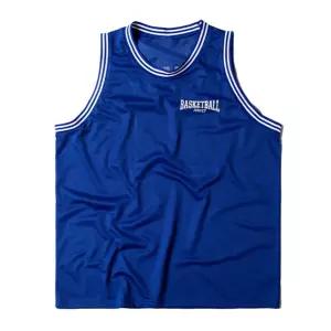 남자 농구 메쉬 저지 민소매 티셔츠 KSM-TS5-SCT0324007-블루