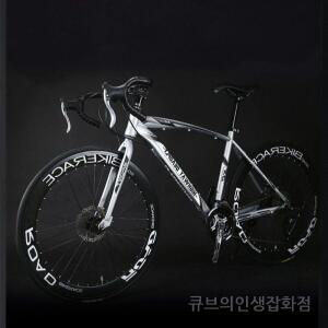 로드바이크 입문로드자전거 라이딩 남녀공용 초보자 사이클 도로 21단 출퇴근 화이트 가성비