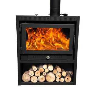 실내 화목난로 벽난로 야외겸용 주물 펠릿 유럽식