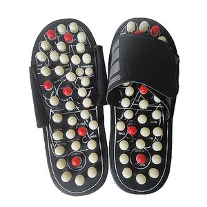 회전 수축식 안마 지압 슬리퍼 사무실 실내화 건강 발 지디 마사지