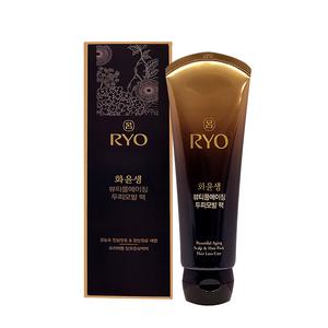 려 화윤생 뷰티풀에이징 두피모발 팩 230ml 탈모 케어