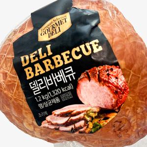 분이네 사조 오양 델리바베큐 1.2kg 잠봉뵈르 바베큐 수제햄 샌드위치햄