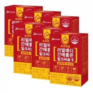 JW중외제약 프리미엄 리얼메디 간에좋은 밀크씨슬 9 30정 6박스