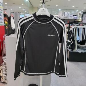 에어워크주니어 sh06 래쉬가드 걸즈 트랙 스탠다드핏 긴팔티셔츠  A253G1392B