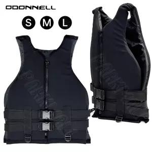 국산 오도넬 이중버클 구명조끼 블랙 (S/M/L 물놀이 부력조끼 라이프자켓 수영장 워터파크 계곡 낚시