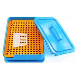 가루약 담는 도구 포장 키트 약국 블루 제조기 공캡슐 제조