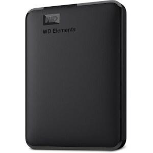 [미국배송] WD 2TB 요소 휴대용 외장 하드 드라이브 - USB 3.0 WDBU6Y0020BBK-WESN (갱신)