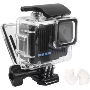 수중 카메라 다이빙 카메라용 충전 액션 쉘 채우기 케이스 조명 4K Pro