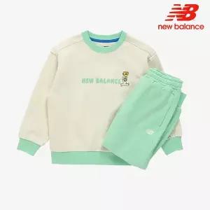 뉴발란스 키즈 빅토리 일러스트 스 셋업 NK9YF1409U-84 티셔츠