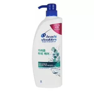 (850ML) 헤드앤숄더 가려운 두피 케어 샴푸/비듬/영양/머리결/모발/지성/가려움/헤어/린스/샴푸쿨/남성용