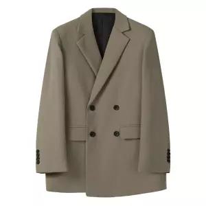 남자 빅 시그니처 더블 블레이저 자켓 ET-JK-Q013-D베이지