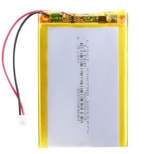 리터 3.7V 3000mAh 505573 리포 배터리 충전식 리튬 폴리머 이온 팩(JST 2.0mm 커넥터 포함)