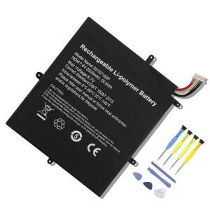 Teclast F5 2666144 점퍼 이지북 X1 기타 맥스북 Y11 H1M6 탭 시리즈 30137162P NV-2778130-2S 26.6Wh 3500mAh용 MULS H-30137162P 태블릿 배터리 교체