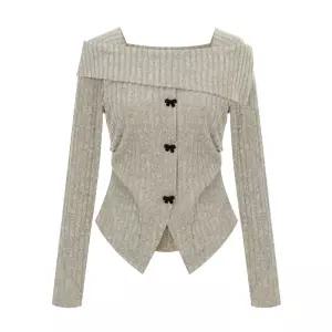 [샐리] 소프트리본오프숄더티셔츠_I5D-CTS003