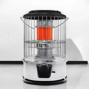 [셀러에이드]캠핑 백등유 기름난로 야외 원통형 석유히터 레드