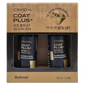 불스원 크리스탈 코트 플러스 400ml x 2개입 유리막코팅제 gx