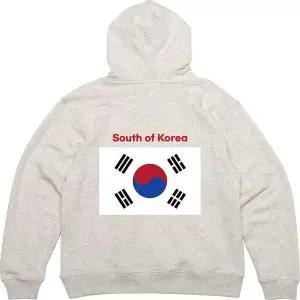 후드티 뒷면 태극기 대한민국 KOREA 디자인 옷