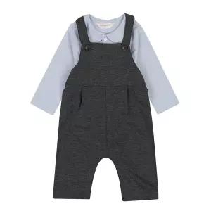 [해피랜드] 미니멀 셔츠멜빵 상하 HZ721207