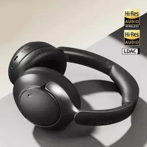 [정품] QCY 블루투스 헤드폰 H3 Pro Hires 노이즈 캔슬링 ENC 무선 헤드셋 LDAC